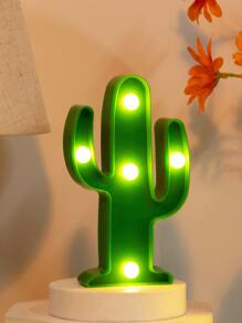 1 Pieza Lámpara Con Forma De Cactus - Amarillo - Ver 3