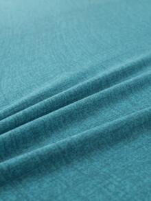 1入組普通沙發套和1入組無填充物靠墊套適用於客廳簡約滌綸沙發套 - 水鴨藍 - 查看 5