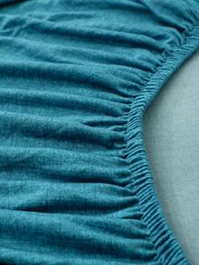 1入組普通沙發套和1入組無填充物靠墊套適用於客廳簡約滌綸沙發套 - 水鴨藍 - 查看 6