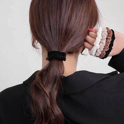 4 buc. Scrunchie solid
