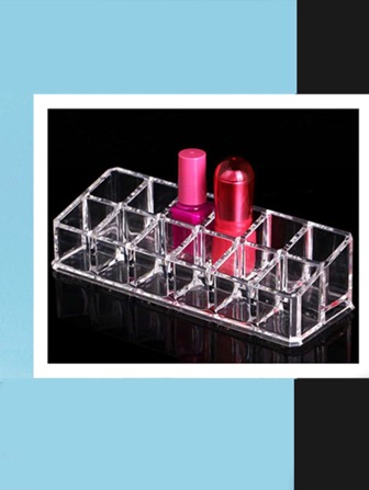 1入組透明多格首飾收納盒