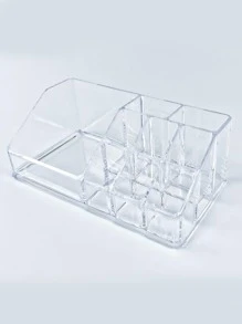 1入組透明素色多格首飾收納盒 - 無色 - 查看 1