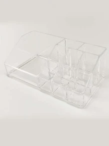 1入組透明素色多格首飾收納盒 - 無色 - 查看 3