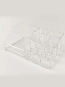 1入組透明素色多格首飾收納盒 - 無色 - 查看 4