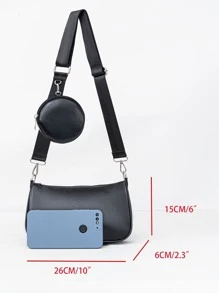 鱷魚紋身兼帶包的斜跨式女包,適用於青少年女孩,大學生,新手和白領工人,在辦公室、學院、工作、商務和通勤方面表現卓越