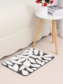 Leaf Pattern Rug - Multicolor - View 1