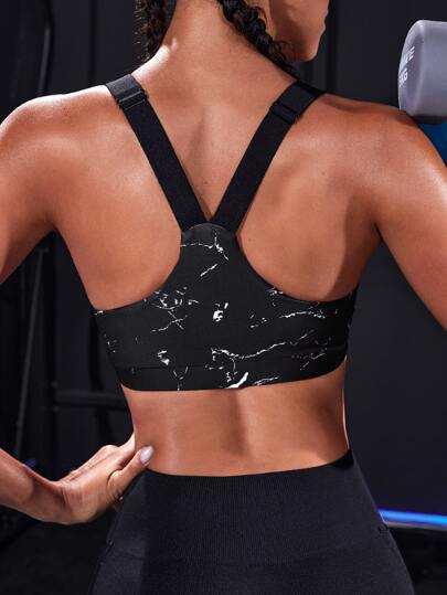 Powerista Women Sports Bras Marble