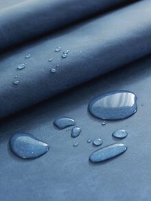 Mantel ribete en abanico impermeable - Champán - Ver 4