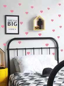 Pegatina de pared con estampado de corazón para niños, pegatinas, vinilos decorativos para decoración del hogar, artículos de decoración de primavera para refrescar tu hogar, pegatinas de decoración de ramas