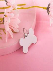 1pc Bone Shaped Pet ID Tag - Multicolor - View 2