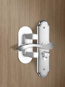 1pc Pet Door Lock - White - View 5