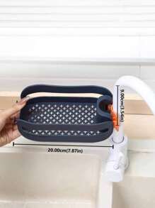 1 pièce Support de rangement pour salle de bain de couleur aléatoire - Multicolore - Voir 5