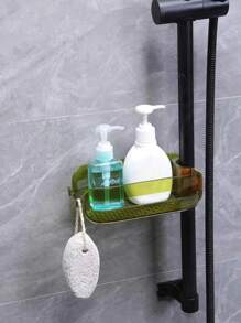 1 pièce Support de rangement pour salle de bain de couleur aléatoire - Multicolore - Voir 6