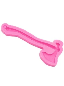 1pc Axe Design DIY Silicone Mold - Pink - View 4
