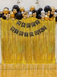 1 cái rèm tua trang trí bên - Vàng - Xem 1