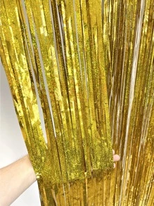 1 cái rèm tua trang trí bên - Vàng - Xem 2