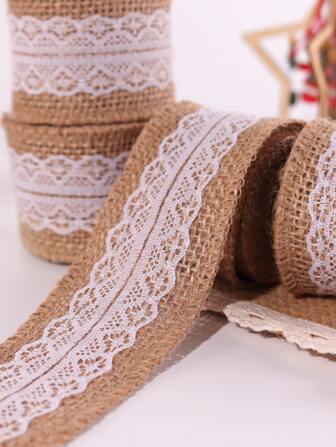 1卷蕾絲裝飾禮品包裝絲帶