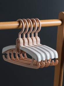 5pcs Kids Collapsible Hanger - Pink - View 4