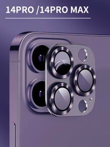 2 片鏡頭保護膜，相容於 iPhone15/15Plus/15Pro/15Promax - 紫色 - 查看 8