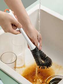 1pc Multifunction Cup Cleaning Brush - Multicolor - View 1