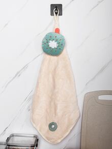 1pc Fruit Decor Washcloth - Multicolor - View 1