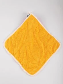 1pc Carrot Decor Washcloth - Multicolor - View 2