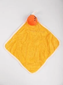 1pc Carrot Decor Washcloth - Multicolor - View 5