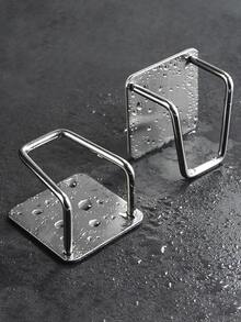 1 pieza de acero inoxidable Esponja Rejilla de drenaje - Plateado - Ver 5