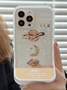 planeta Funda para móvil con invisible Soporte