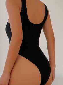 Body fajas unicolor - Negro - Ver 2