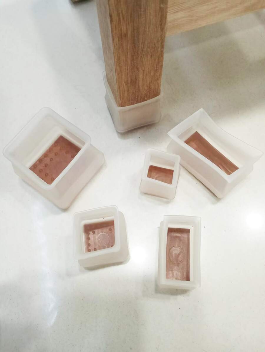 Furniture Leg Cover 1pc/pack 4pcs/pack - White - View 1