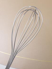 1入組不銹鋼打蛋器，現代純銀經典廚房用打蛋器