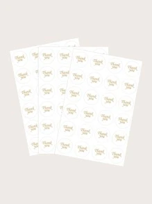 72pcs Slogan Graphic Gift Sticker - Multicolor - View 2