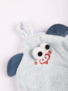 1pc Cartoon Animal Design Washcloth - Multicolor - View 4