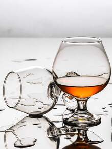 1pc Clear Plastic Cup - Clear - View 1