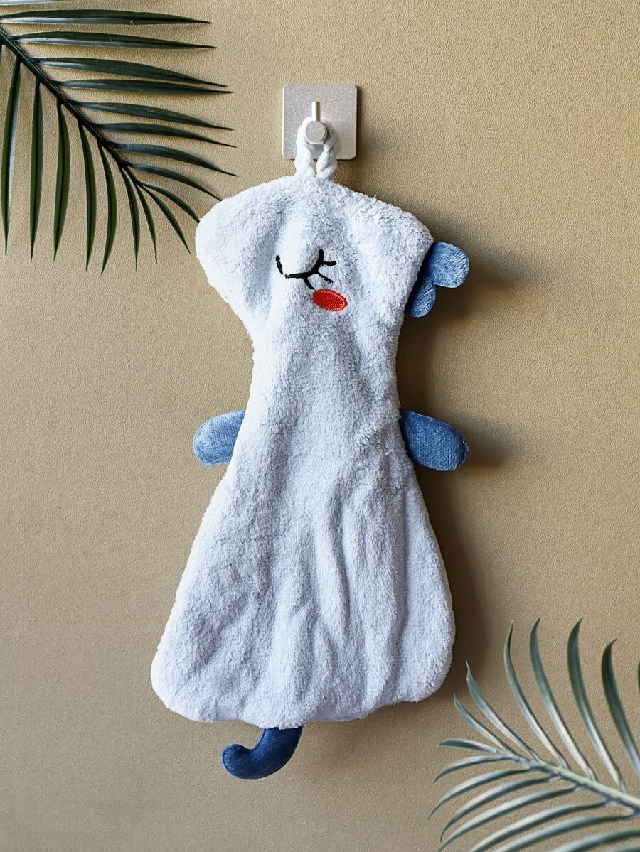 1 pieza Toallita con diseño de dibujos animados - Multicolor - Ver 1