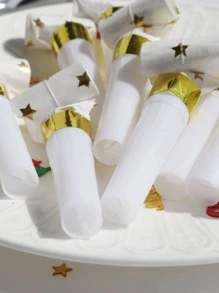 10pcs Star Pattern Party Whistle, Ramadan, Ramadan Decor, Eid Mubarak - Multicolor - View 5