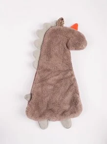 1pc Dinosaur Design Washcloth - Multicolor - View 2