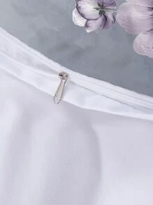 Floral Pattern Duvet Cover Set Without Filler - Multicolor - View 5