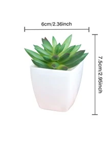 1 cây cảnh mọng nước phong cách ngẫu nhiên, đồ trang trí Giáng sinh, quà tặng Giáng sinh, đồ trang trí nhà cửa, đồ trang trí Halloween, đồ trang trí Giáng sinh, đồ trang trí nhà bếp - Nhiều màu - Xem 5