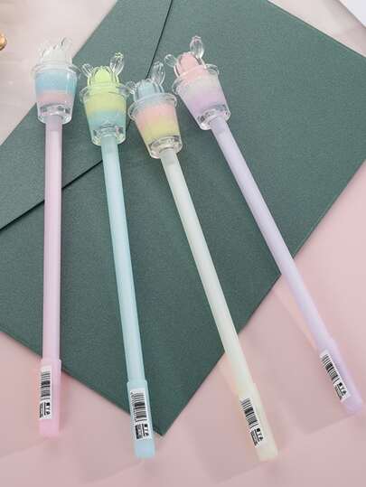 1入組仙人掌裝飾隨機中性筆