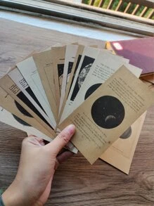 60 cái Giấy Thủ Công Trang Trí Mô Hình Hành Tinh - Nhiều màu - Xem 2