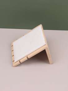 1 pieza Estante de almacenamiento de collares de bambú - Beis - Ver 4