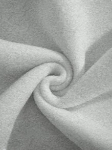 INAWLY Quần áo thể thao nữ Túi Dây kéo Lá thư Hoạt hình Giải trí - Màu Xám nhạt - Xem 4