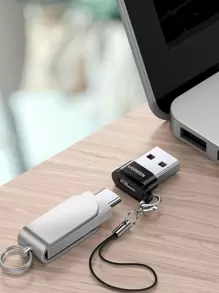 UGREEN USB Type C Adapter Type C To USB 2.0 Headphone Adapter USB Type C Converter Compatible With Galaxy S22 USB C Adapter Compatible With MacBook - Black - View 2