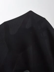 Chiquease O形環細節圍裹下擺半身裙 - 黑色 - 查看 7