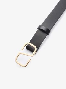 兒童幾何搭扣皮帶