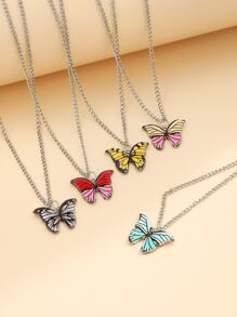 17KM 5 cái Bướm Quyến Rũ Vòng Cổ - Nhiều màu - Xem 2