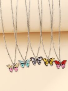 17KM 5 cái Bướm Quyến Rũ Vòng Cổ - Nhiều màu - Xem 4