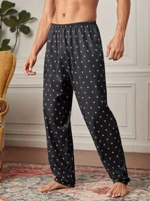 Quần giản dị  Nam Tất cả trên in - màu đen - Xem 1